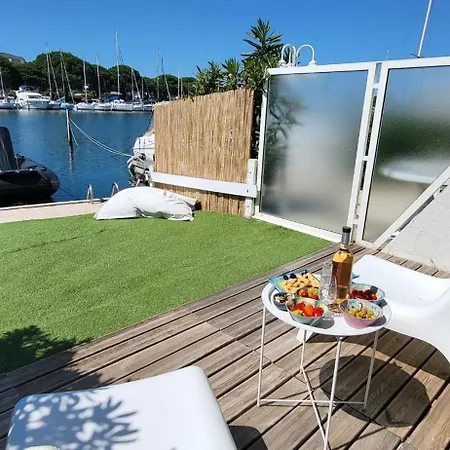 Marina Blue Belle Vue Sur Les Bateaux Terrasse Et Jardin *